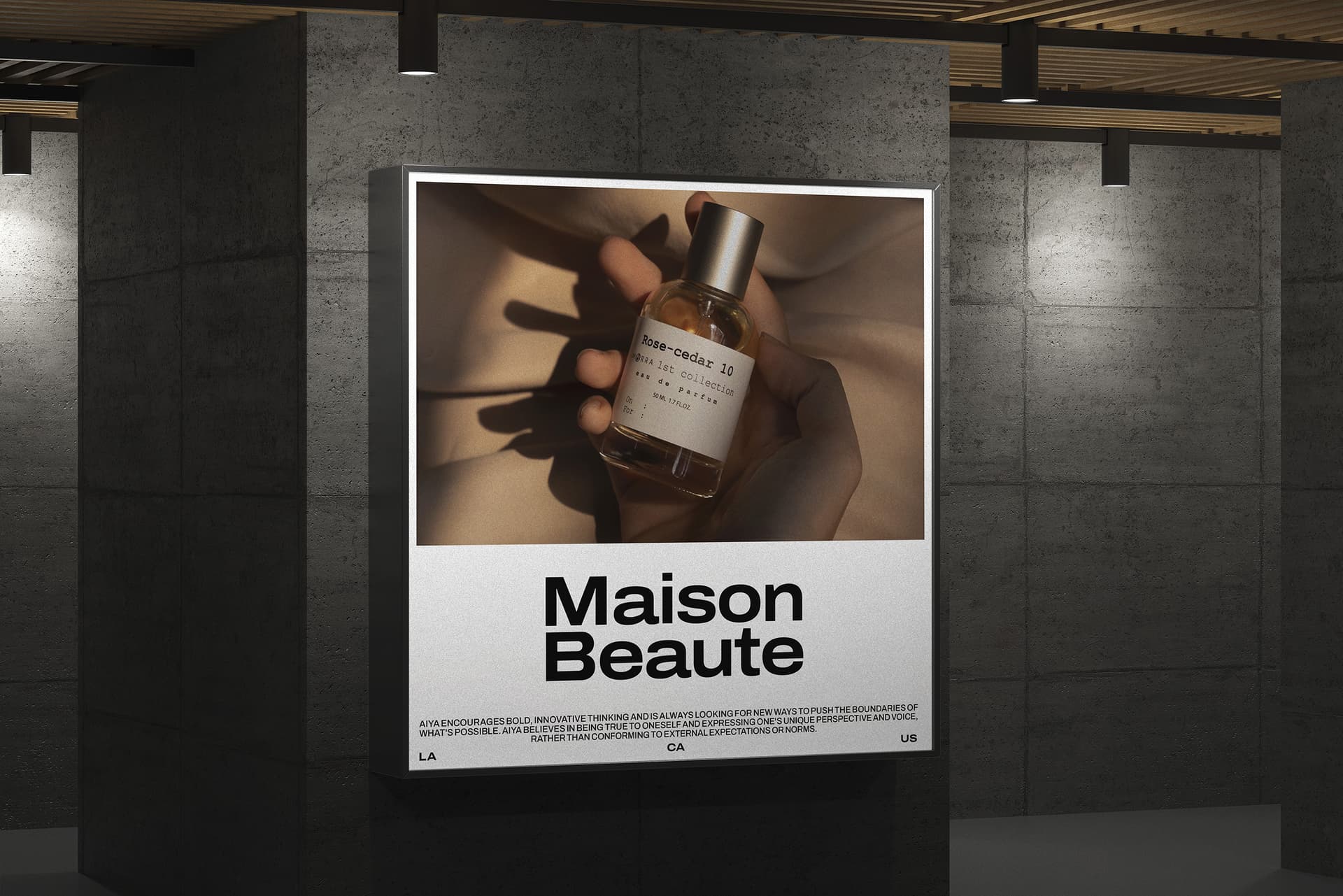Maison Beaute packaging design